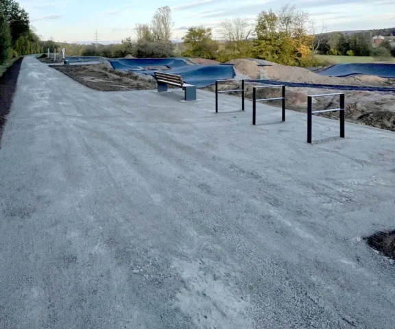 Anlegen einer Parkanlage